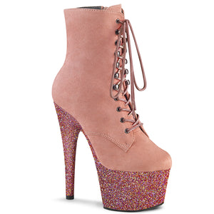 ADORE-1020FSMG B. Pink F. Suede/B. Pink Multi Mini Glitter