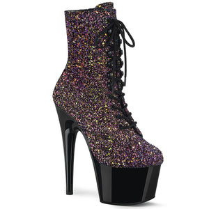 ADORE-1020LG Purple Multi Glitter/Blk