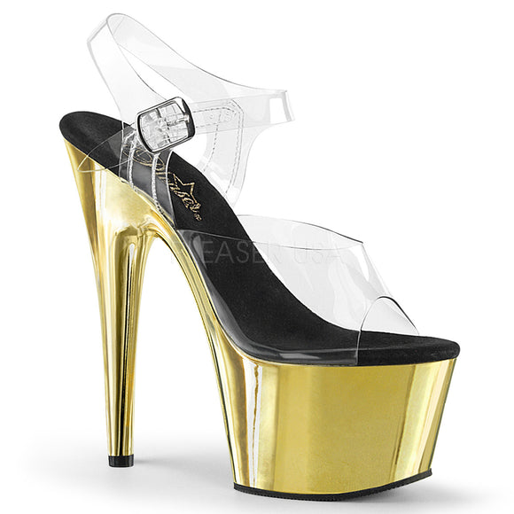 ADORE-708 Clr/Gold Chrome